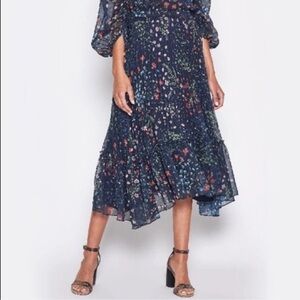 Joie Noorda Floral Midi Skirt